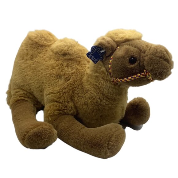 Vtg 1986 Applause Plush Camel Stuffed Animal Soft Toy 19”x15”